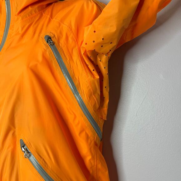 Lululemon Women's Rise And Shine Hooded Zip Vented Jacket Pockets Running Sz 4 - Picture 10 of 14